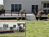 <b>Before And After Deck - From Wood to Composite and Vinyl Materials</b>